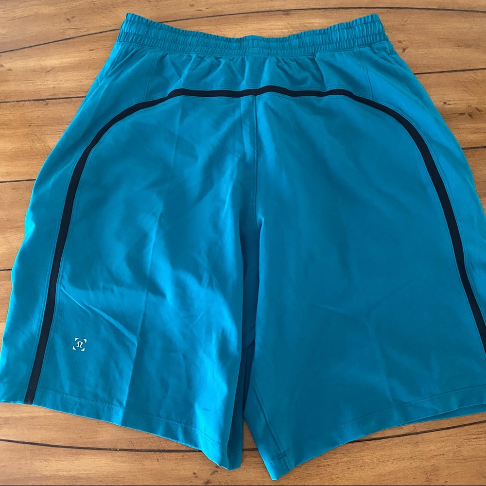 🍋 Lululemon Mens Pacebreaker 9 inch teal blue 🍋